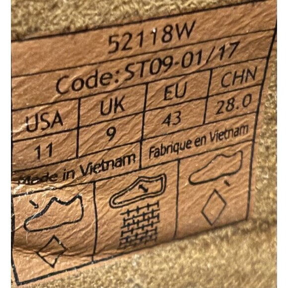 Shoes For Crews Eva 52118 Black Leather Almond Toe Slip Oil Resistant Shoes 11M - Picture 11 of 16